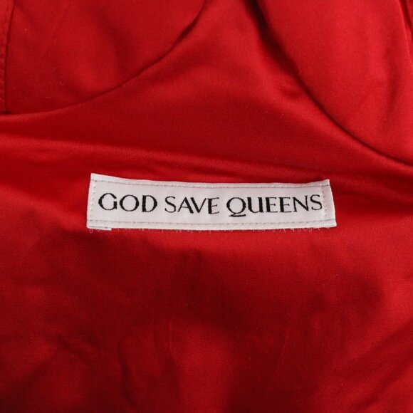 NWT God Save Queens Rendezvous Cherry Mini Dress with Underwire Size Large - Picture 6 of 14